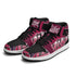 Metari 6T7 High Top Snekonz – Black Cherry | Hip - Hop Streetwear Kicks - Stykonz Graffiti Streetwear