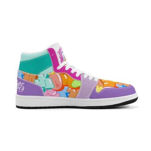 Metari 6T7 High Top Snekonz – Candy | Hip - Hop Streetwear Kicks - Stykonz Graffiti Streetwear