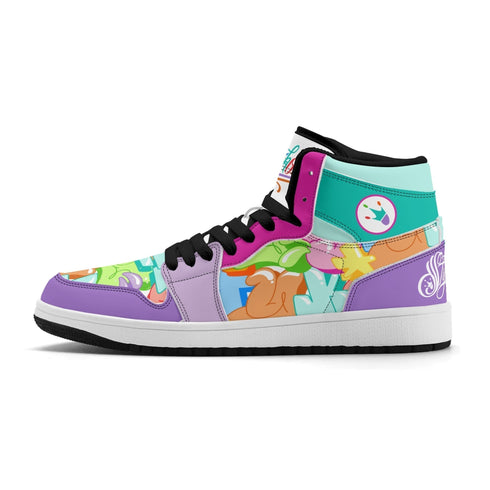 Metari 6T7 High Top Snekonz – Candy | Hip - Hop Streetwear Kicks - Stykonz Graffiti Streetwear