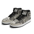 Metari 6T7 High Top Snekonz – Chromium | Hip - Hop Streetwear Kicks - Stykonz Graffiti Streetwear