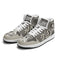Metari 6T7 High Top Snekonz – Chromium | Hip - Hop Streetwear Kicks - Stykonz Graffiti Streetwear