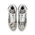 Metari 6T7 High Top Snekonz – Chromium | Hip - Hop Streetwear Kicks - Stykonz Graffiti Streetwear