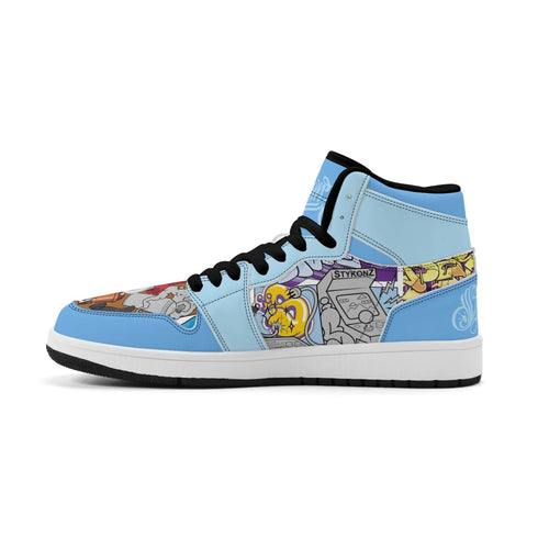Metari 6T7 High Top Snekonz – Comic Stykonz 1 | Hip - Hop Streetwear Kicks - Stykonz Graffiti Streetwear