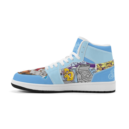 Metari 6T7 High Top Snekonz – Comic Stykonz 1 | Hip - Hop Streetwear Kicks - Stykonz Graffiti Streetwear