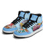 Metari 6T7 High Top Snekonz – Comic Stykonz 1 | Hip - Hop Streetwear Kicks - Stykonz Graffiti Streetwear
