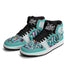 Metari 6T7 High Top Snekonz – Grapetron | Hip - Hop Streetwear Kicks - Stykonz Graffiti Streetwear