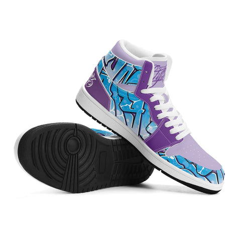 Metari 6T7 High Top Snekonz – Ice Block | Hip - Hop Streetwear Kicks - Stykonz Graffiti Streetwear