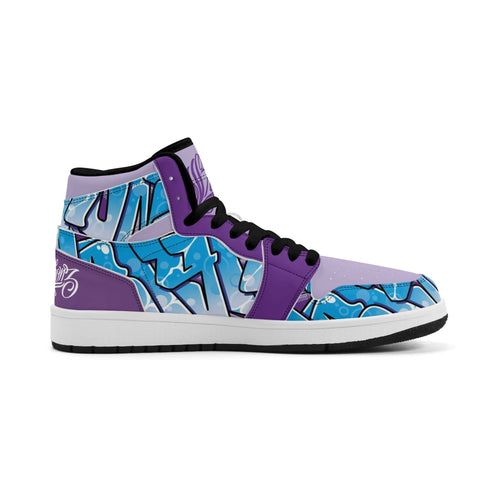 Metari 6T7 High Top Snekonz – Ice Block | Hip - Hop Streetwear Kicks - Stykonz Graffiti Streetwear