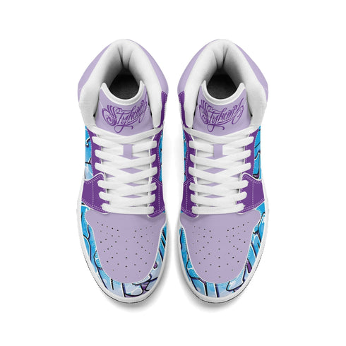Metari 6T7 High Top Snekonz – Ice Block | Hip - Hop Streetwear Kicks - Stykonz Graffiti Streetwear