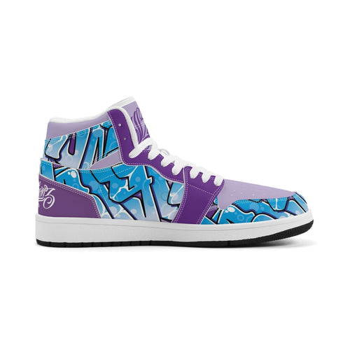 Metari 6T7 High Top Snekonz – Ice Block | Hip - Hop Streetwear Kicks - Stykonz Graffiti Streetwear