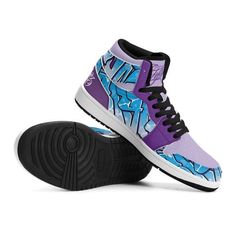 Metari 6T7 High Top Snekonz – Ice Block | Hip - Hop Streetwear Kicks - Stykonz Graffiti Streetwear