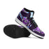 Metari 6T7 High Top Snekonz – Purple Wildstyle | Hip - Hop Streetwear Kicks - Stykonz Graffiti Streetwear