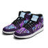 Metari 6T7 High Top Snekonz – Purple Wildstyle | Hip - Hop Streetwear Kicks - Stykonz Graffiti Streetwear