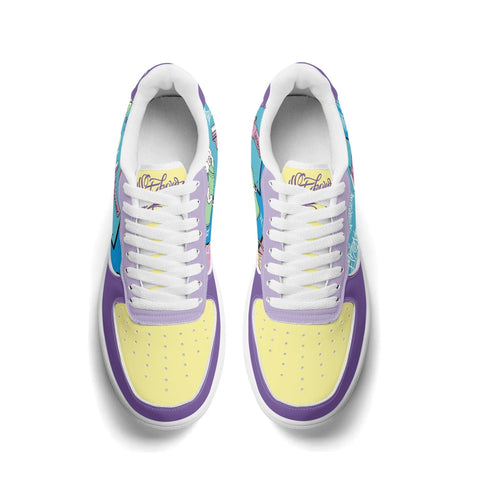 Metari 8T6 Low Top Snekonz feat 90s Elements | Hip - Hop Streetwear Sneakers - Stykonz Graffiti Streetwear