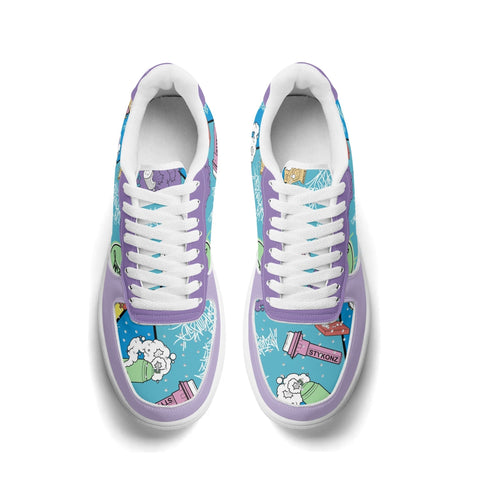 Metari 8T6 Low Top Snekonz feat 90s Elements - v2 | Hip - Hop Streetwear Sneakers - Stykonz Graffiti Streetwear