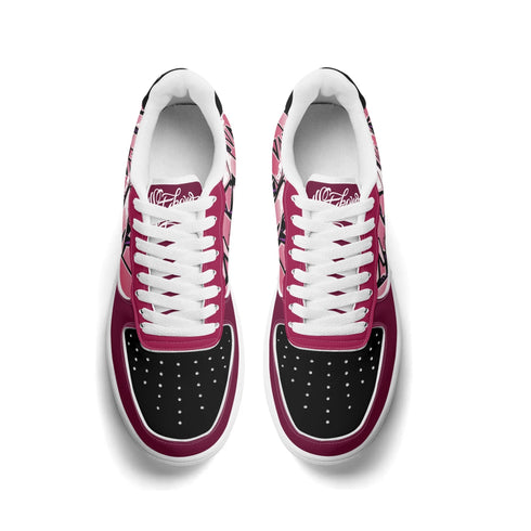 Metari 8T6 Low Top Snekonz feat Black Cherry | Hip - Hop Streetwear Sneakers - Stykonz Graffiti Streetwear