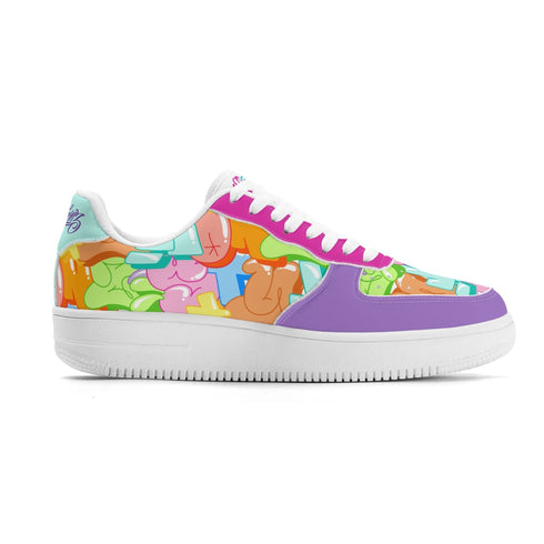 Metari 8T6 Low Top Snekonz feat Candy | Hip - Hop Streetwear Sneakers - Stykonz Graffiti Streetwear