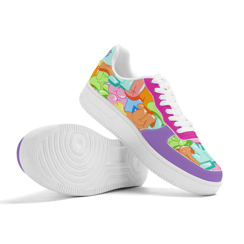 Metari 8T6 Low Top Snekonz feat Candy | Hip - Hop Streetwear Sneakers - Stykonz Graffiti Streetwear