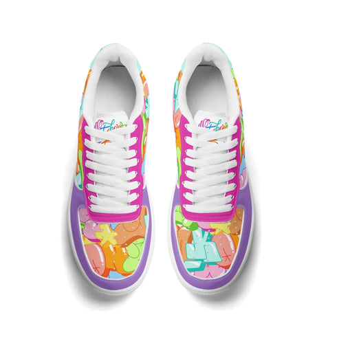 Metari 8T6 Low Top Snekonz feat Candy | Hip - Hop Streetwear Sneakers - Stykonz Graffiti Streetwear