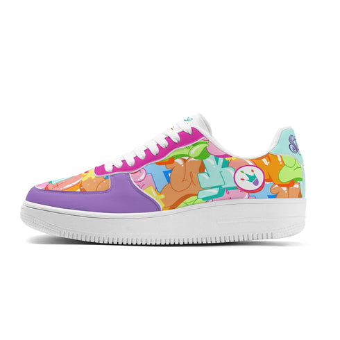 Metari 8T6 Low Top Snekonz feat Candy | Hip - Hop Streetwear Sneakers - Stykonz Graffiti Streetwear