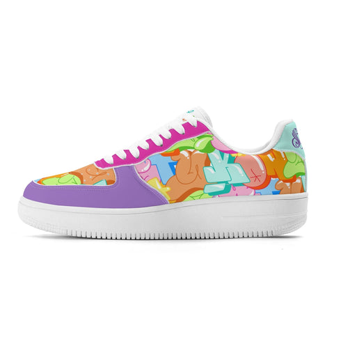 Metari 8T6 Low Top Snekonz feat Candy | Hip - Hop Streetwear Sneakers - Stykonz Graffiti Streetwear