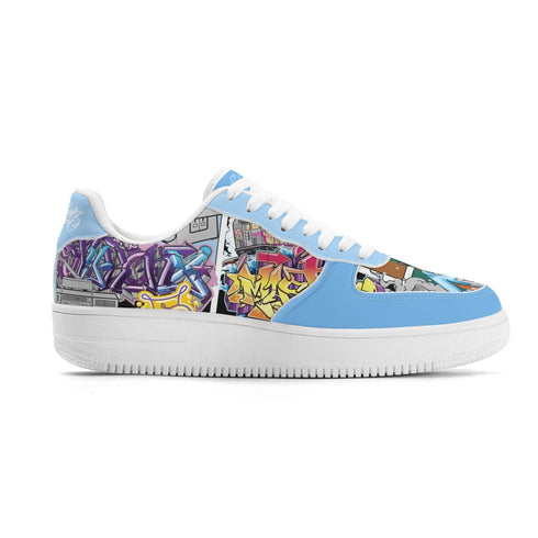 Metari 8T6 Low Top Snekonz feat Comic Stykonz 1 | Hip - Hop Streetwear Sneakers - Stykonz Graffiti Streetwear