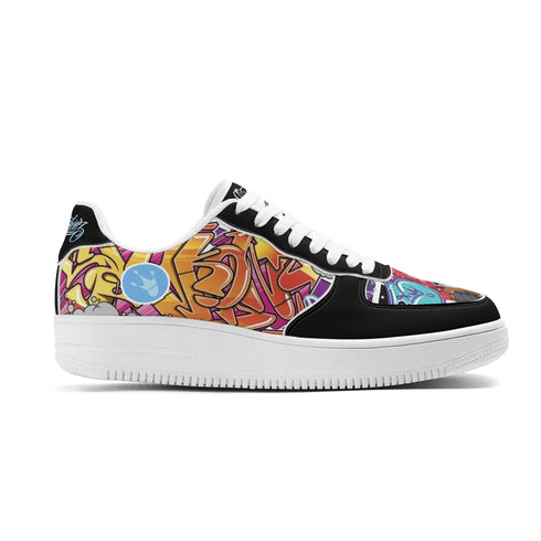 Metari 8T6 Low Top Snekonz feat Comic Stykonz 1 - v2 | Hip - Hop Streetwear Sneakers - Stykonz Graffiti Streetwear