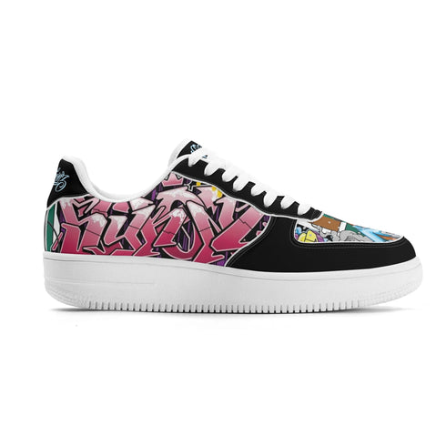 Metari 8T6 Low Top Snekonz feat Comic Stykonz 1 - v2 | Hip - Hop Streetwear Sneakers - Stykonz Graffiti Streetwear