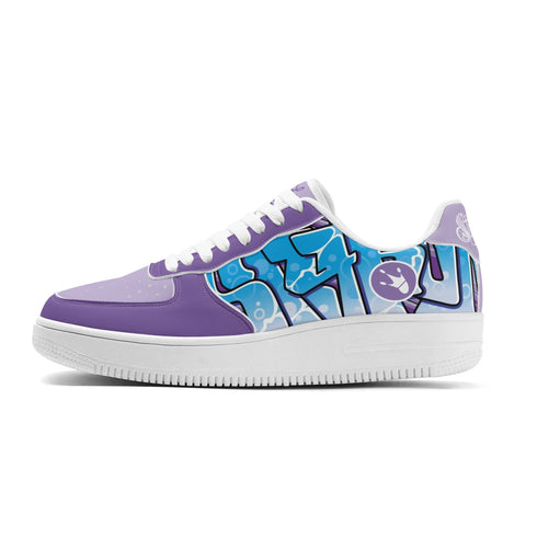 Metari 8T6 Low Top Snekonz feat Ice Block | Hip - Hop Streetwear Sneakers - Stykonz Graffiti Streetwear
