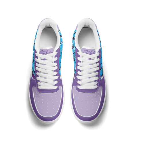 Metari 8T6 Low Top Snekonz feat Ice Block | Hip - Hop Streetwear Sneakers - Stykonz Graffiti Streetwear