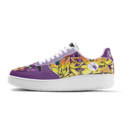 Metari 8T6 Low Top Snekonz feat The Train Master | Hip - Hop Streetwear Sneakers - Stykonz Graffiti Streetwear