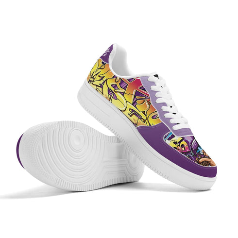 Metari 8T6 Low Top Snekonz feat The Train Master | Hip - Hop Streetwear Sneakers - Stykonz Graffiti Streetwear