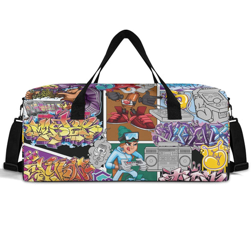 Sport Bag Duffle Gym Travel Bag feat Comic Stykonz 1 Graffiti - Stykonz Graffiti Streetwear