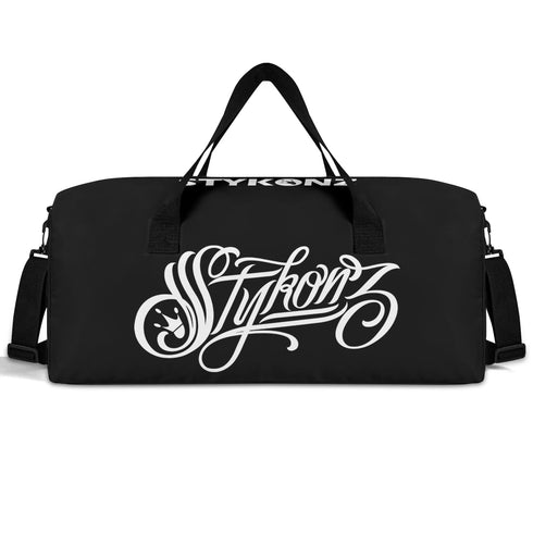 Sport Bag Duffle Gym Travel Bag feat Scriptkonz Stykonz BW Graffiti - Stykonz Graffiti Streetwear
