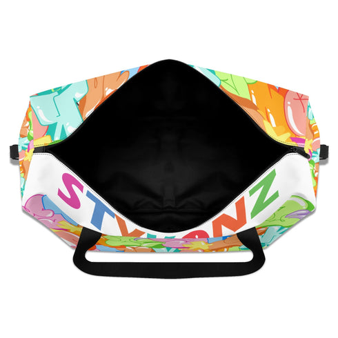 Sport Bag Duffle Gym Travel Bag feat Stykonz Candy Bubble Graffiti - Stykonz Graffiti Streetwear