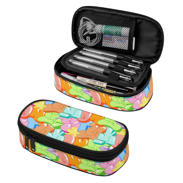 Teacher Business Creative Student 3 - Layer Pencil Case feat Stykonz Candy Graffiti - Stykonz Graffiti Streetwear