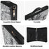 Top - Grain PU Leather Book Case Folder With Pocket no Strap - Stykonz BW Comic - Stykonz Graffiti Streetwear