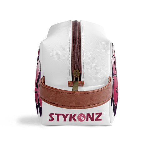 Travel Bag Toiletry Bag Makeup Bag feat Black Cherry | Hip - Hop Streetwear Bag - Stykonz Graffiti Streetwear