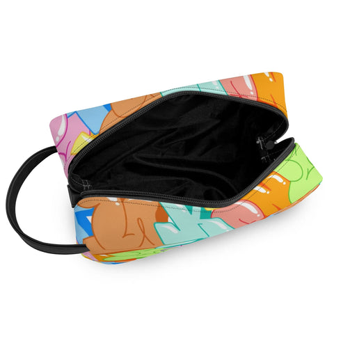 Travel Bag Toiletry Bag Makeup Bag feat Candy | Hip - Hop Streetwear Bag - Stykonz Graffiti Streetwear