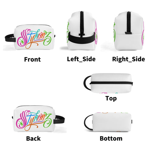 Travel Bag Toiletry Bag Makeup Bag feat Candy Scriptkonz | Hip - Hop Streetwear Bag - Stykonz Graffiti Streetwear