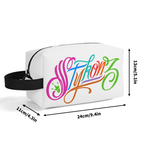Travel Bag Toiletry Bag Makeup Bag feat Candy Scriptkonz | Hip - Hop Streetwear Bag - Stykonz Graffiti Streetwear
