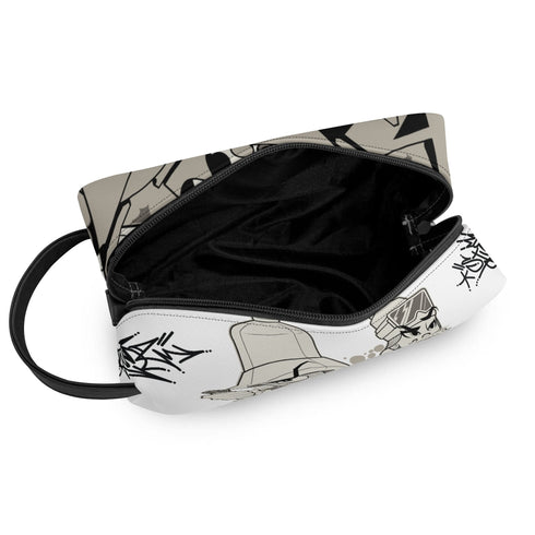 Travel Bag Toiletry Bag Makeup Bag feat Chromium | Hip - Hop Streetwear Bag - Stykonz Graffiti Streetwear