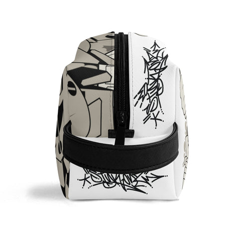 Travel Bag Toiletry Bag Makeup Bag feat Chromium | Hip - Hop Streetwear Bag - Stykonz Graffiti Streetwear