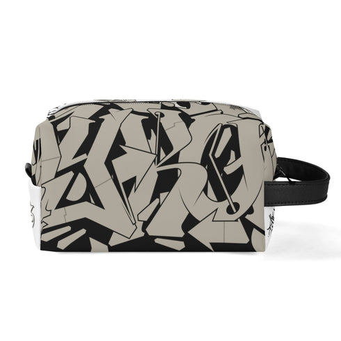 Travel Bag Toiletry Bag Makeup Bag feat Chromium | Hip - Hop Streetwear Bag - Stykonz Graffiti Streetwear