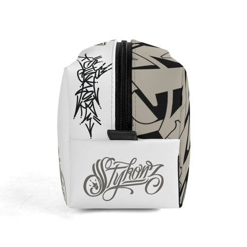 Travel Bag Toiletry Bag Makeup Bag feat Chromium | Hip - Hop Streetwear Bag - Stykonz Graffiti Streetwear