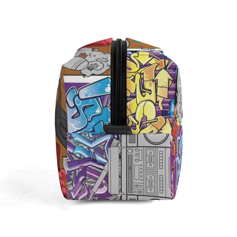 Travel Bag Toiletry Bag Makeup Bag feat Comic Stykonz 1 | Hip - Hop Streetwear Bag - Stykonz Graffiti Streetwear