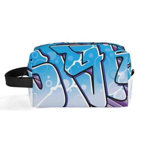 Travel Bag Toiletry Bag Makeup Bag feat Ice - Block Blockbuster | Hip - Hop Streetwear Bag - Stykonz Graffiti Streetwear