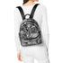 Trendy Midi PU Leather Backpack feat BW Comic Stykonz Graffiti - Stykonz Graffiti Streetwear