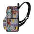 Trendy Midi PU Leather Backpack feat Comic Stykonz 1 Graffiti - Stykonz Graffiti Streetwear