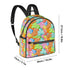 Trendy Midi PU Leather Backpack feat Stykonz Candy Graffiti - Stykonz Graffiti Streetwear